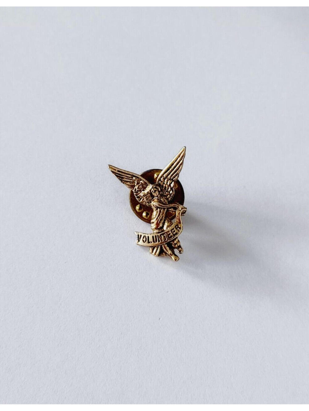 Volunteer Angel Tac Label Pin